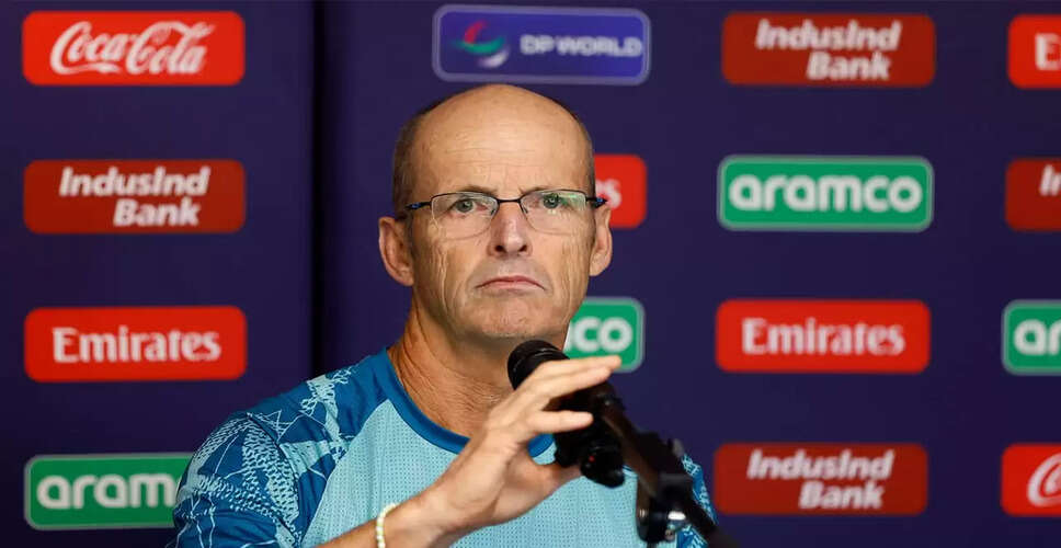 Gary Kirsten Joins Namibia Men's Cricket Team as Consultant