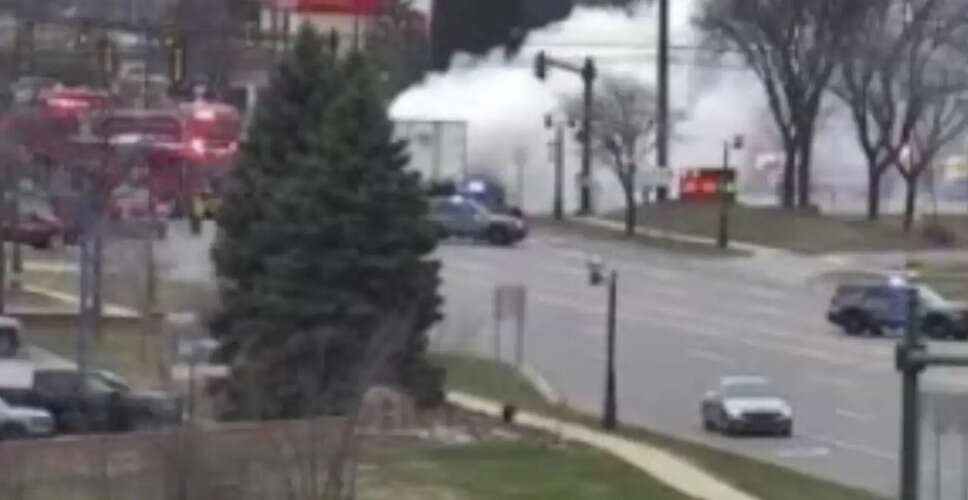 Fire and Explosion Erupt from Oil Tanker Collision in Canton Township