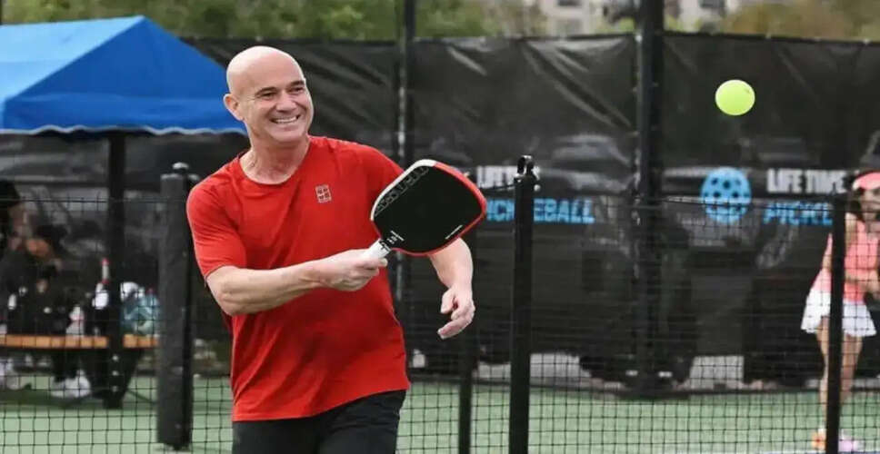 Andre Agassi Sees China as Key Player in Pickleball's Future