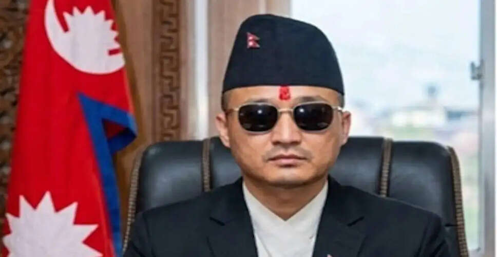 Nepal's Home Minister Resigns Amid Controversy Over Business Ties