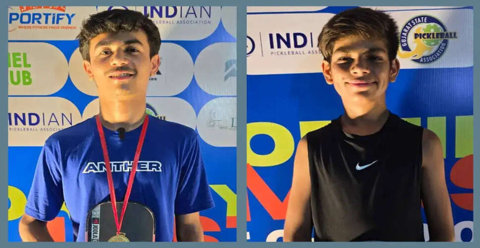 Bhavya Joshi Triumphs at Sportify Dink Master in Anand