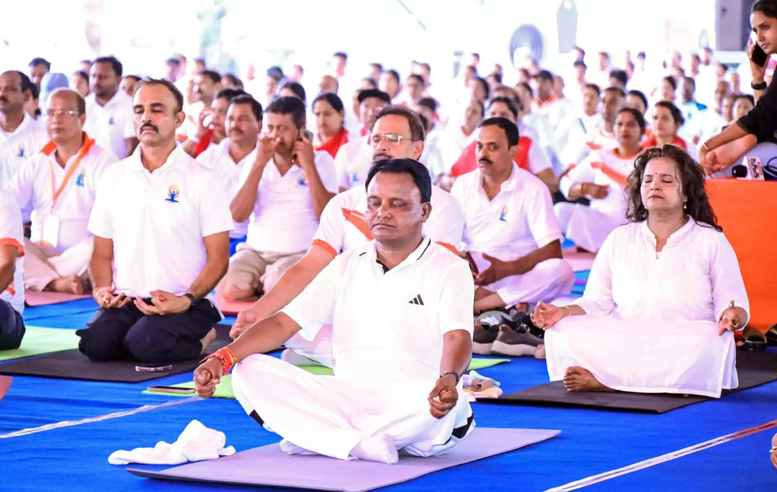 Celebrating Wellness: Odisha's Grand International Yoga Day Festivities