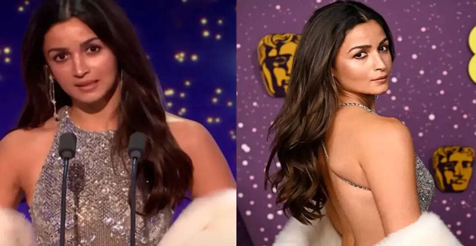 Alia Bhatt Shines at BAFTAs with Hindi Speech, Celebrating Indian Culture