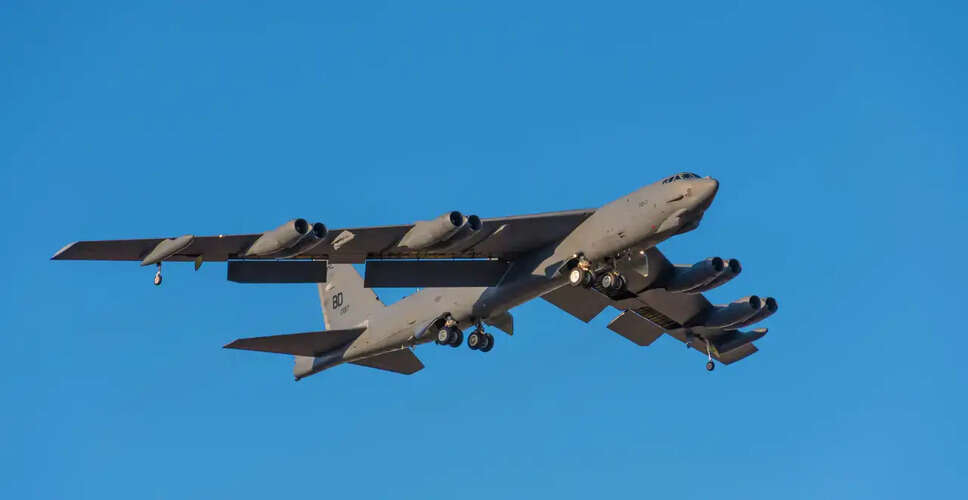 US B-52 Bombers Depart UK for Potential Strike on Iran