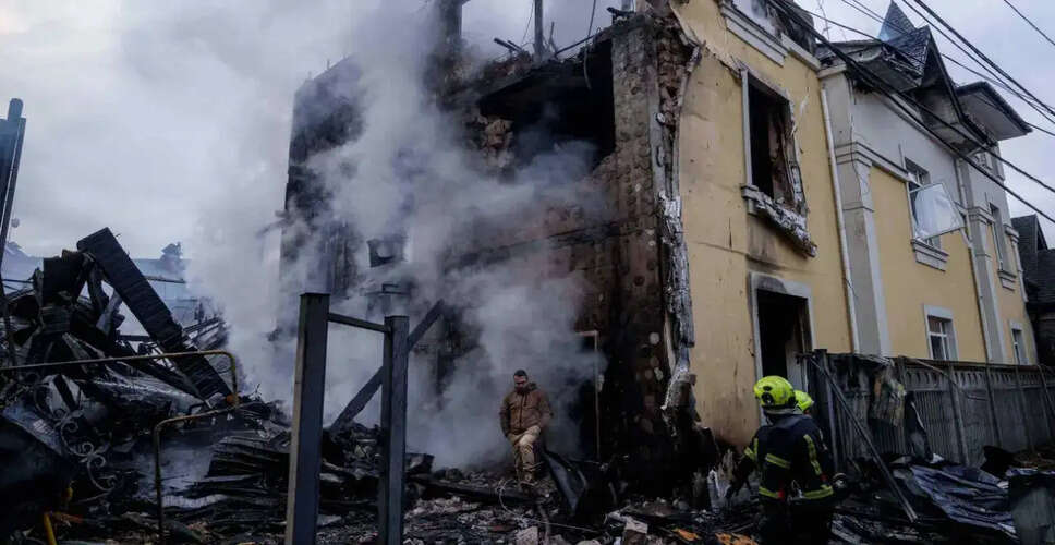 Intense Drone and Missile Strikes Hit Ukraine as Casualties Rise