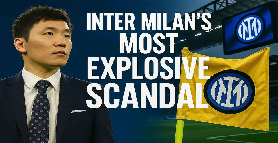 Inter Milan Faces Major Financial Scandal: Allegations of Fraud and Mafia Links