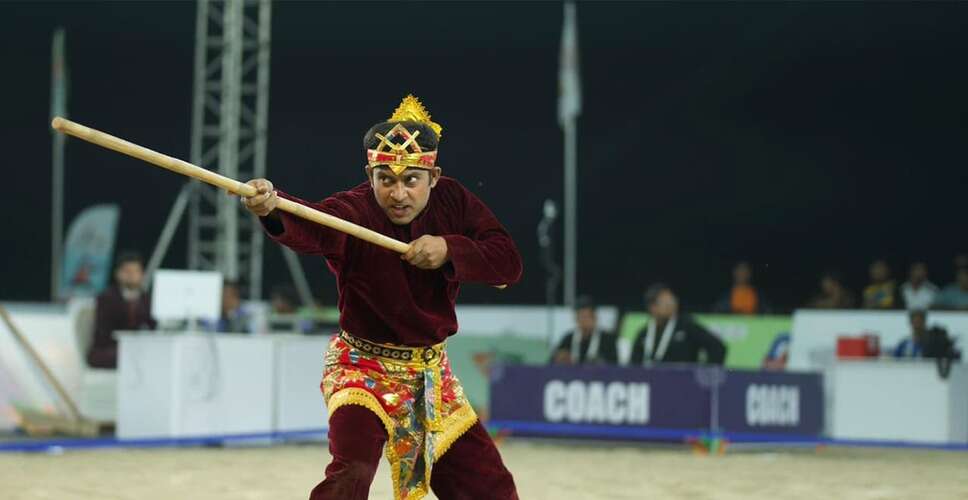 Raja Das Shines at Khelo India Beach Games 2026 with Gold Medal in Pencak Silat