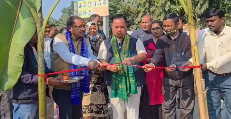 Bodoland Territorial Council Initiates Major Road Projects in Chirang District