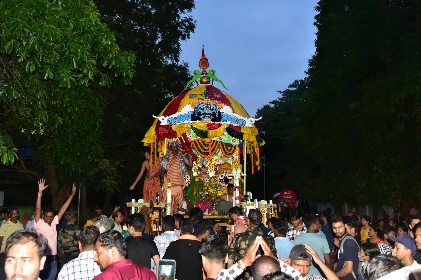 Experience the Vibrant Bahuda Yatra: Chariot Processions in Puri and Beyond