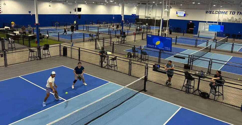 New Indoor Pickleball Facility Opens in Roseville, Boosting Popularity