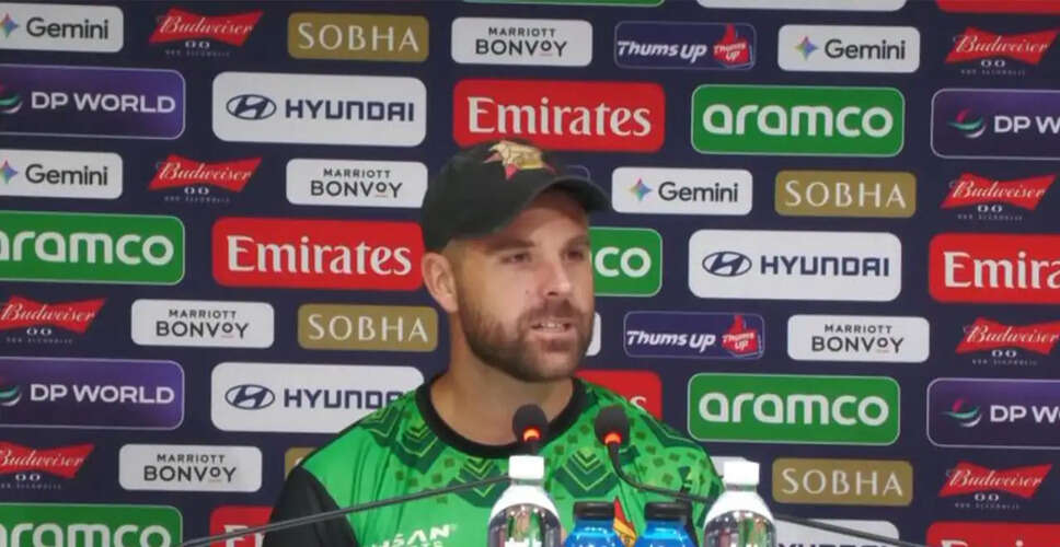 Sikandar Raza Ready for Key Clash Against India in T20 World Cup