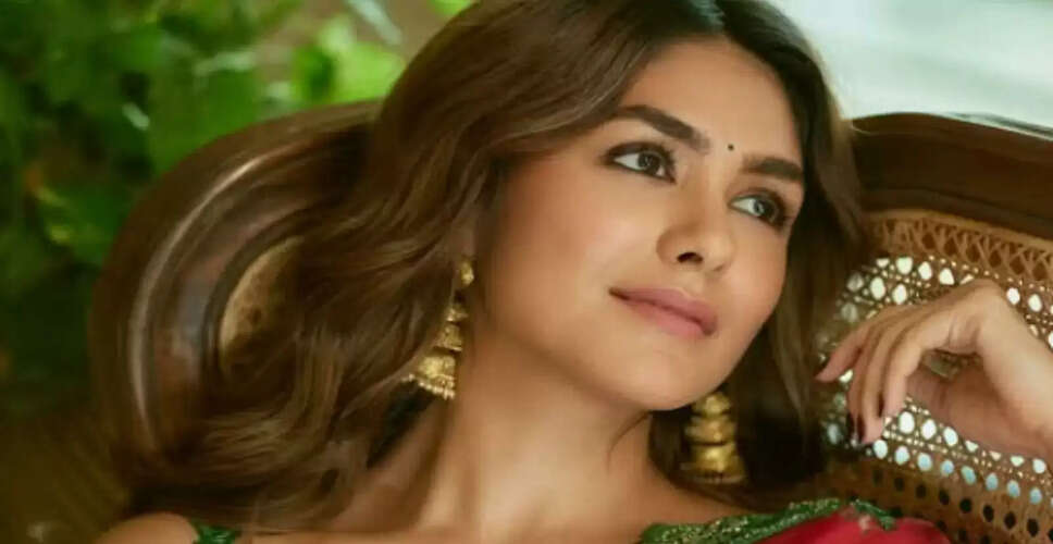 Mrunal Thakur Celebrates Support from Fellow Actors in Film Industry