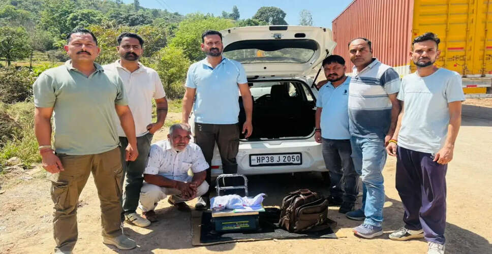 Police Seize Charas in Major Drug Bust in Nurpur