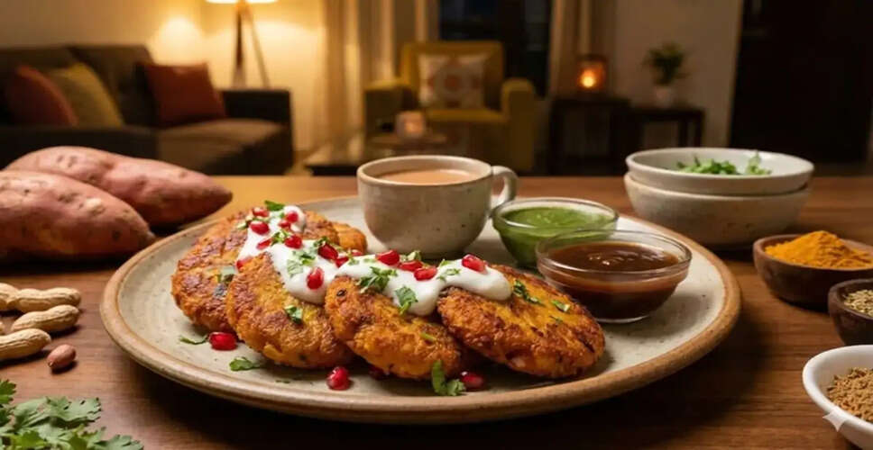 Delicious Sweet Potato Tikkis Recipe for a Healthy Snack