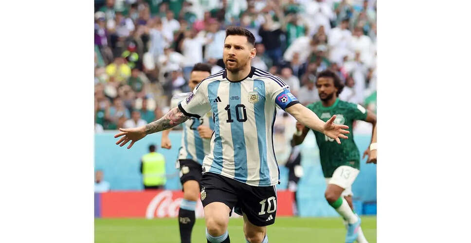 Lionel Messi Celebrates Barcelona's La Liga Triumph