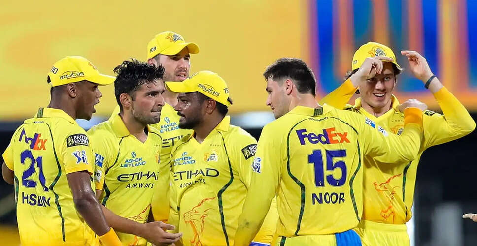 Chennai Super Kings Secure First Victory of the Season Against Delhi Capitals