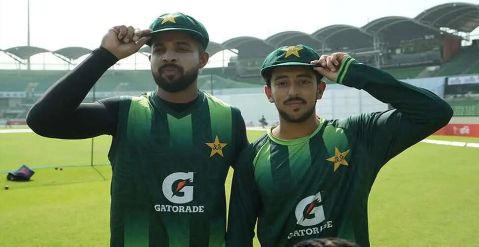 Historic Debut for Pakistan's Azan Awais and Abdullah Fazal in Test Match