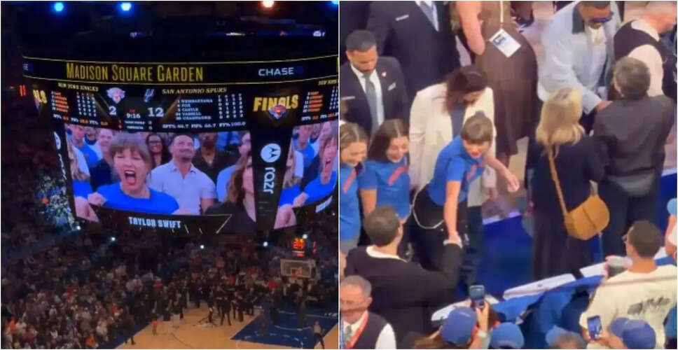 Taylor Swift's Enthusiastic NBA Finals Appearance Sparks Wedding Rumors