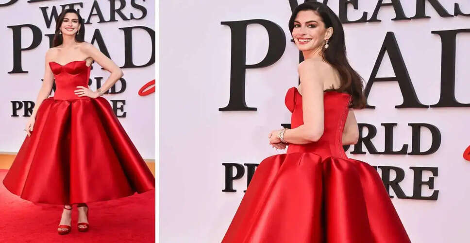 Anne Hathaway's Transformation: Embracing Ageing with Confidence