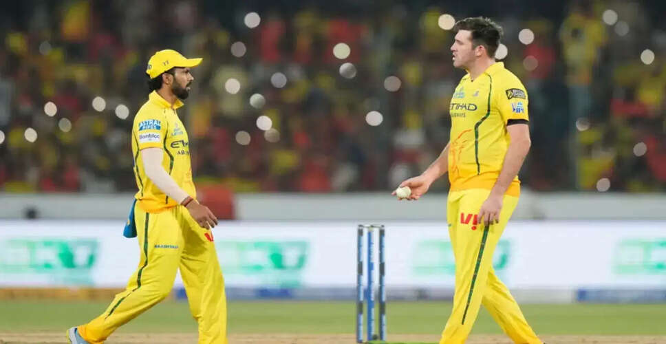 Chennai Super Kings Face Setback Against Sunrisers Hyderabad in IPL 2026
