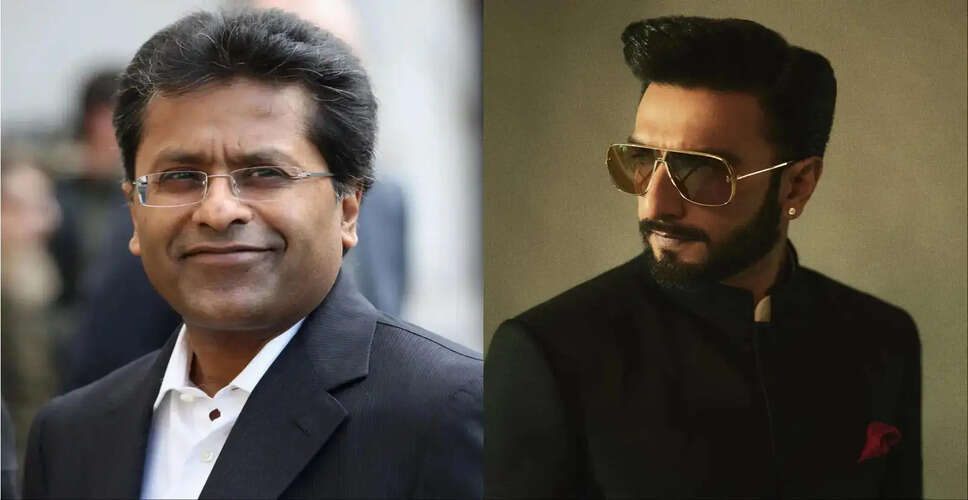 Ranveer Singh Expresses Interest in Playing Lalit Modi in Upcoming Biopic