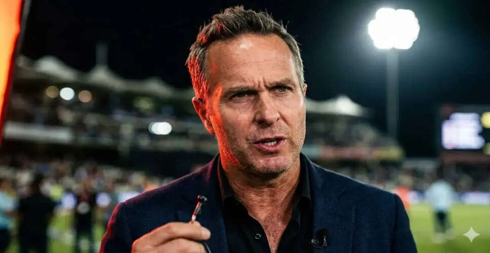 Michael Vaughan Predicts England's Success in T20 World Cup Semifinal Against India