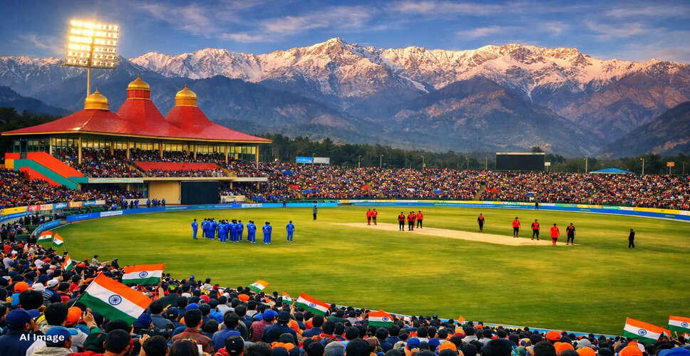 Dharamshala Hosts Thrilling India-Afghanistan ODI Amidst Scenic Himalayan Beauty
