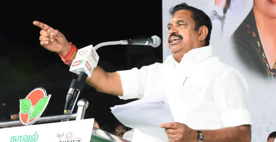 NDA Reveals Seat-Sharing Plan for Tamil Nadu Assembly Elections
