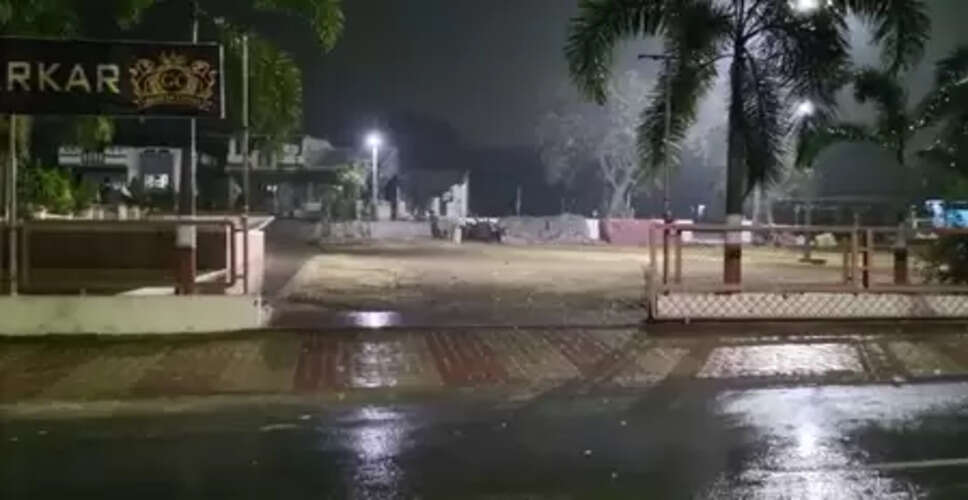 Gujarat witnesses widespread rainfall, red alert issued in eight districts