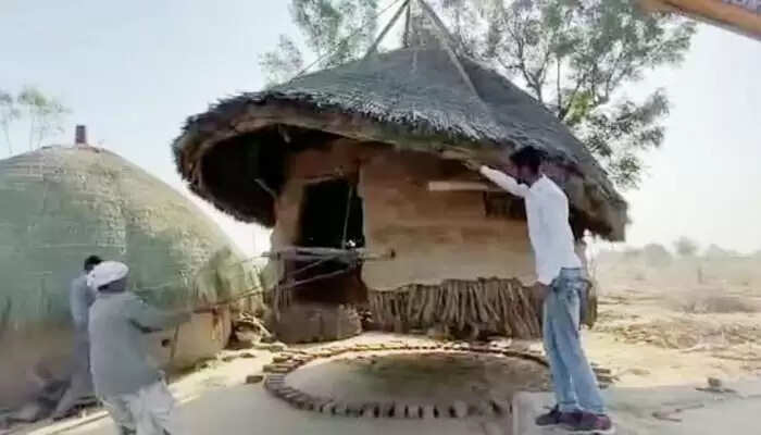 Grandson Preserves Grandfather's Hut in Rajasthan with Innovative Move