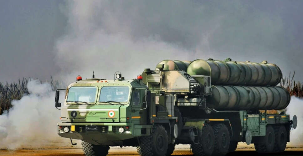 Indian Air Force Enhances Defense with S-400 Air Defense System