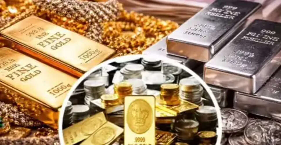 Gold and Silver Prices Decline Amidst Rising Dollar Strength