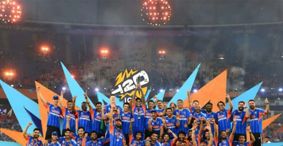 MS Dhoni Celebrates Team India's Historic T20 World Cup Victory