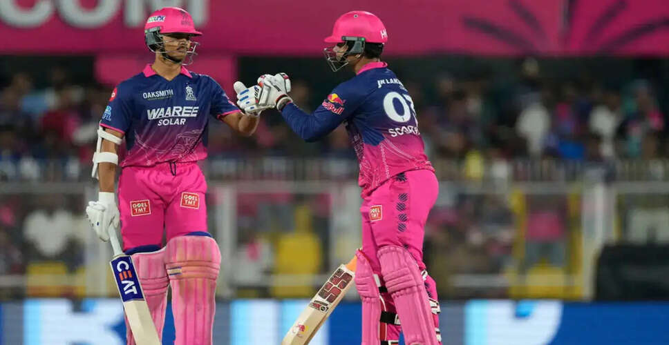 Rajasthan Royals' Dynamic Duo Dazzles in IPL Clash Against Mumbai Indians