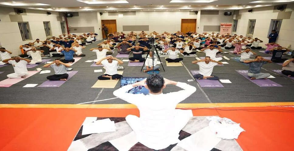 Gujarat Launches 100-Day Yoga Campaign Ahead of International Yoga Day