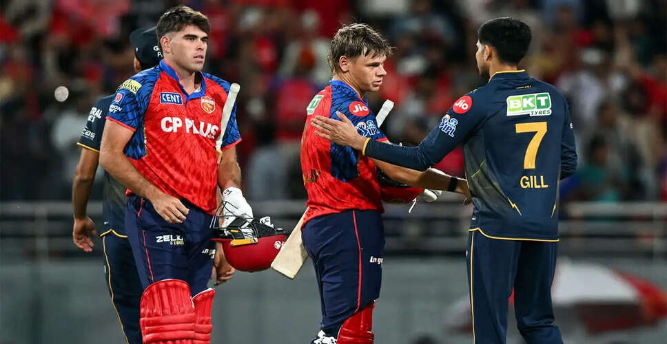 Punjab Kings Triumph Over Gujarat Titans in IPL 2026 Opener