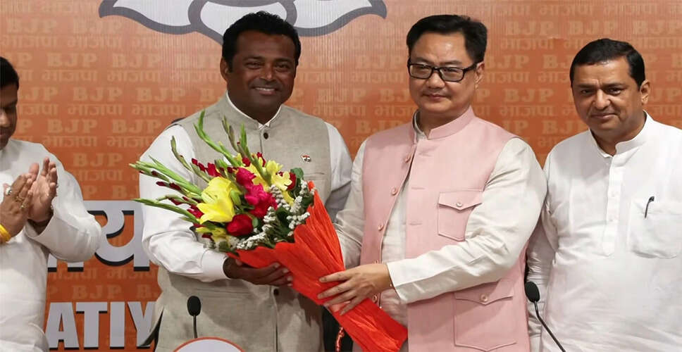 Leander Paes Joins BJP, Shakes Up West Bengal Politics
