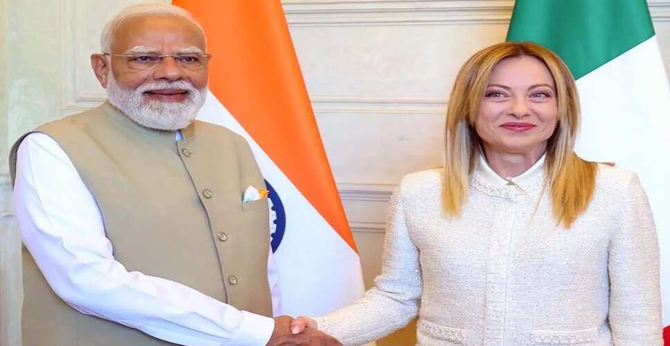 Historic Diplomatic Visit: PM Modi Strengthens India-Italy Relations