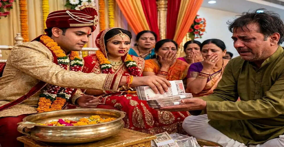 Uttar Pradesh Groom Sets Example Against Dowry System