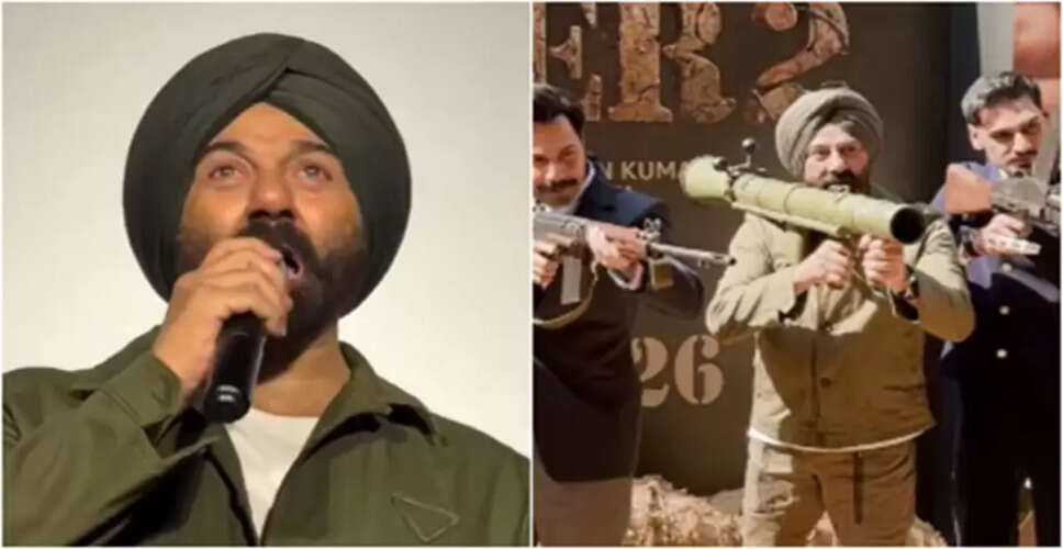 Sunny Deol Honors Late Father Dharmendra at Border 2 Teaser Launch