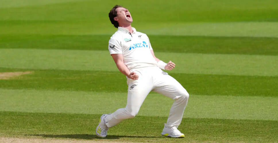 Matt Henry Makes History with Remarkable Bowling Performance Against England