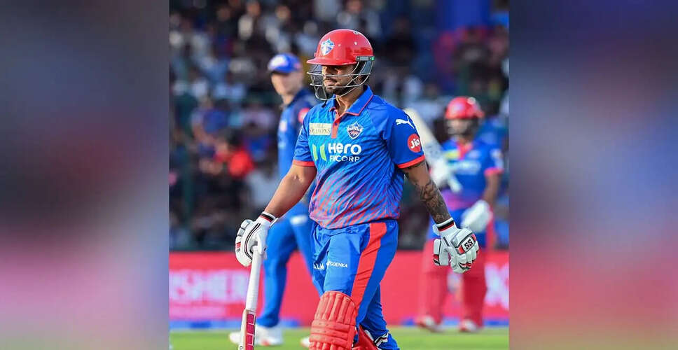 Delhi Capitals Face Number Three Batting Crisis Ahead of Match Against Sunrisers Hyderabad