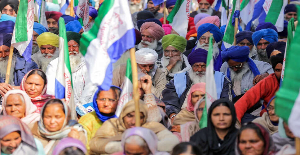 Farmers Protest in Haryana: Demands for Trade Agreement Cancellation and Compensation