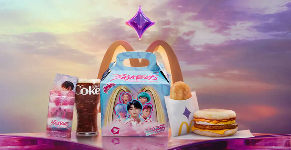 McDonald's Unveils Adult Happy Meal Inspired by Netflix's KPop Demon Hunters
