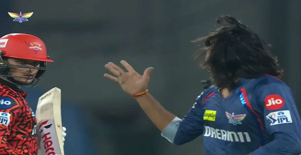 Intense Drama Unfolds as Bowler Dismisses Abhishek Sharma