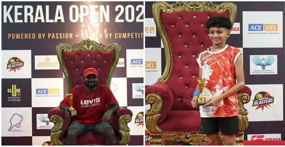 Senthil Kumar Clinches Intermediate Men&rsquo;s Singles Title at Kerala Open 2026