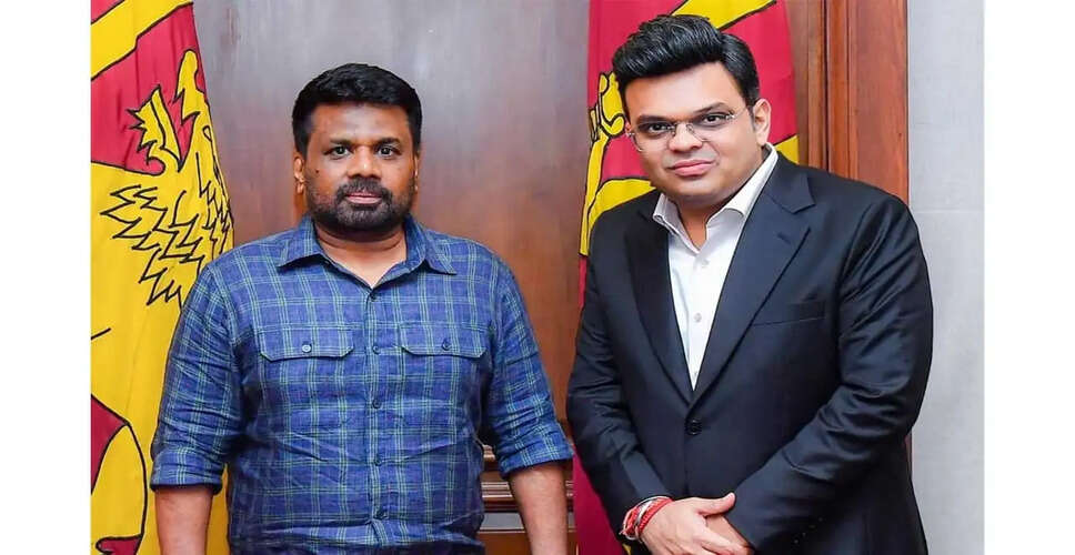 Jay Shah Engages with Sri Lankan President to Enhance Cricket Development