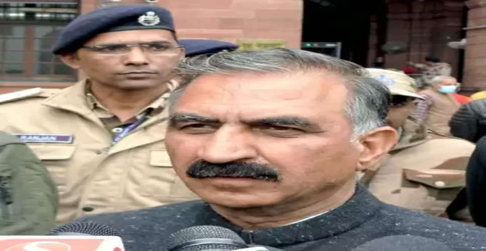 Sukhu meets NCI head in AIIMS to strengthen cancer facilities in Himachal