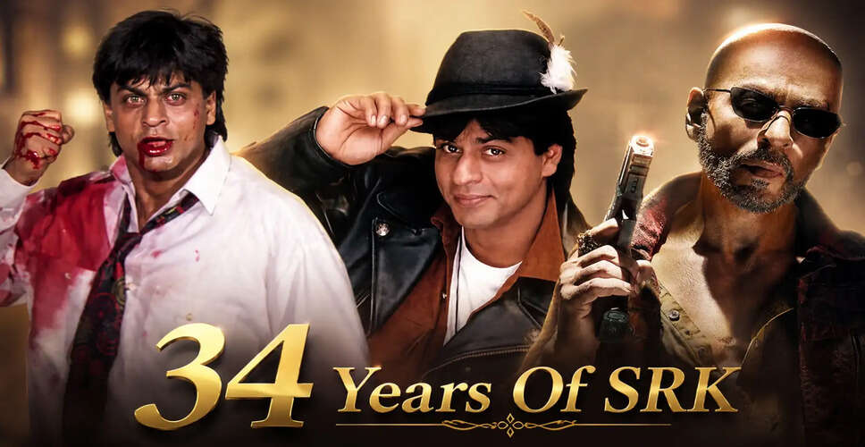 Shah Rukh Khan: A 34-Year Journey of Reinvention and Stardom