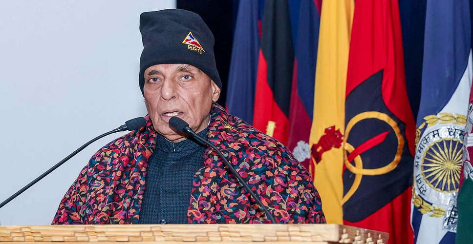 Rajnath Singh Inaugurates Key Infrastructure Projects in Ladakh